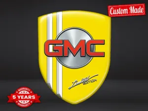 GMC Heckscheibenaufkleber Exklusiv Minimal Anpassbar